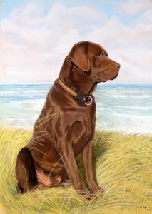 Labrador Gemälde